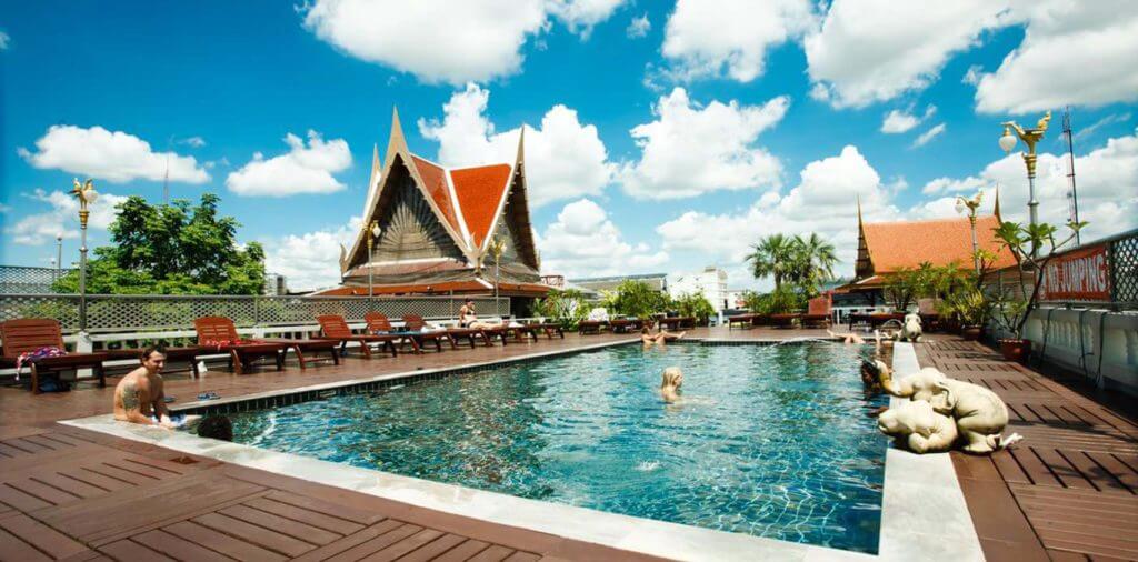 <strong>Hostels met zwembad in Bangkok.</strong>